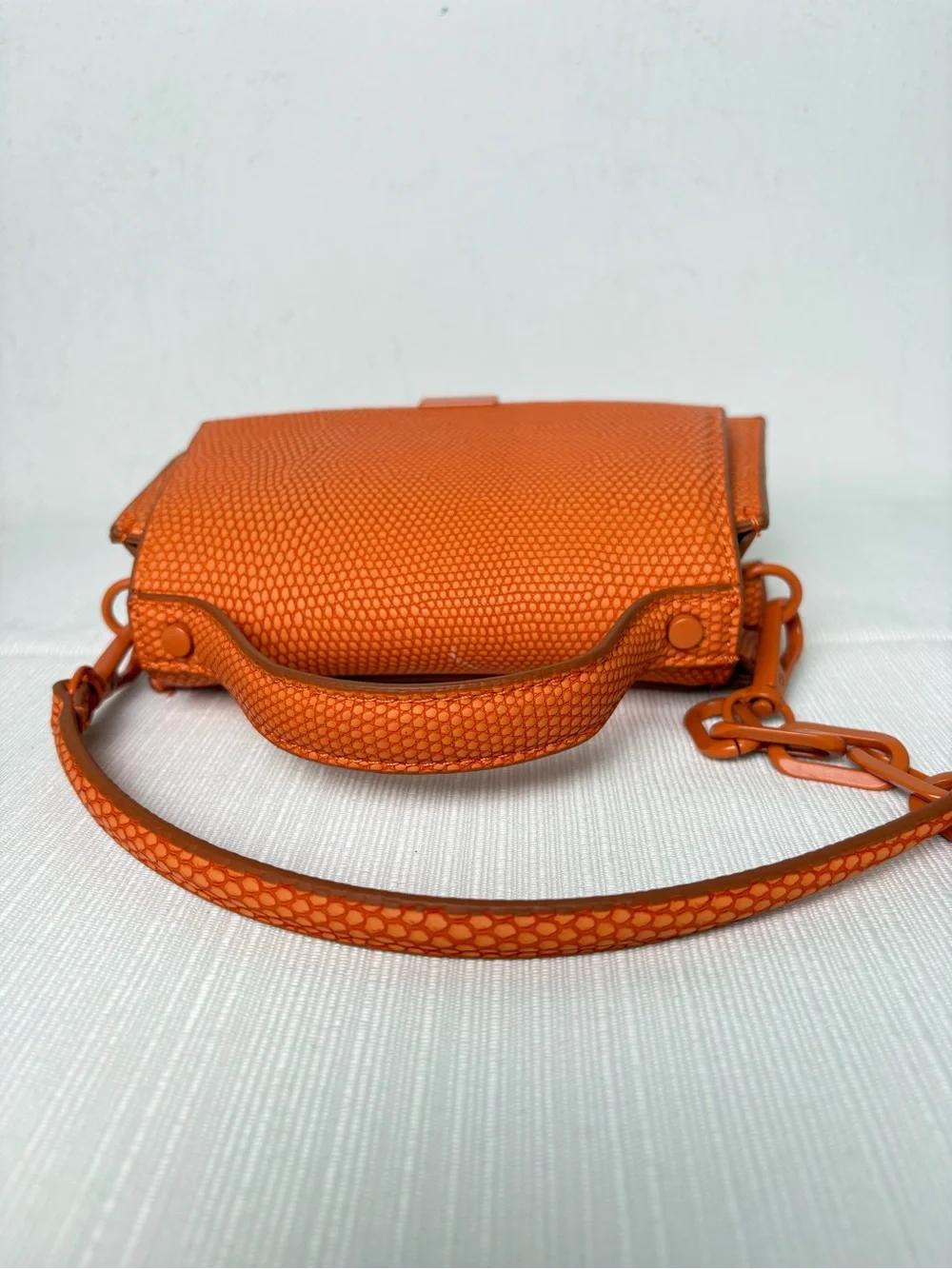 ZARA Embossed Mini Bag Crossbody Satchel Purse